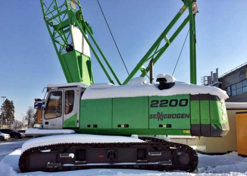Аренда гусеничного крана Sennebogen 2200